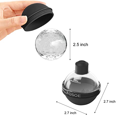 Classic Silicone Ice Ball Molds for Whiskey - Collection