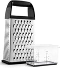 Modern Urbanstrive Cheese Grater With Container Box Grater Stainless Steel Graters Kit