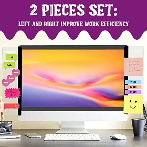 Classic MDOZQ Office Desk Accessories 2pcs Computer Monitor Memo Board Set
