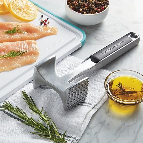 Smart Home Gourmet Multi Sided Meat Tenderizer for Pounding Kit