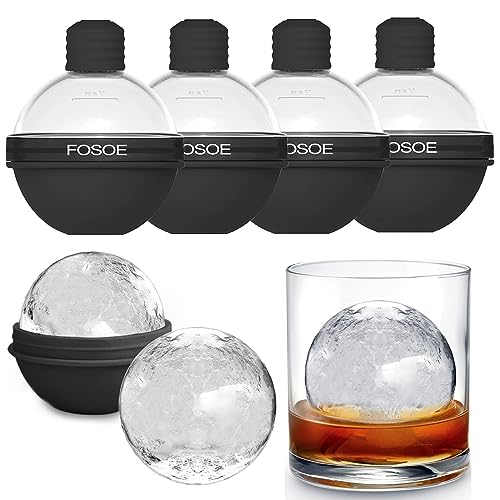 Classic Silicone Ice Ball Molds for Whiskey - Collection